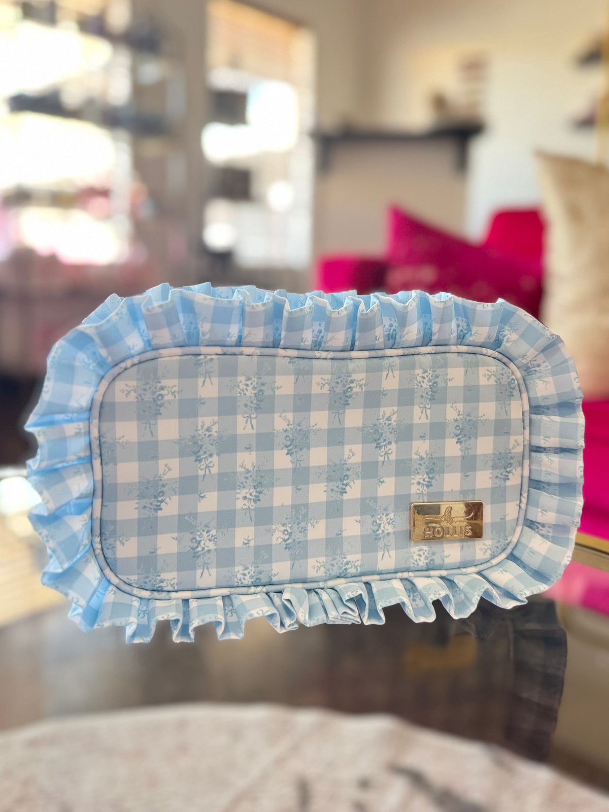 Medium Blue Hollis Bag