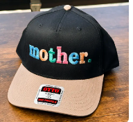 MUTLI-COLORED "MOTHER" HAT