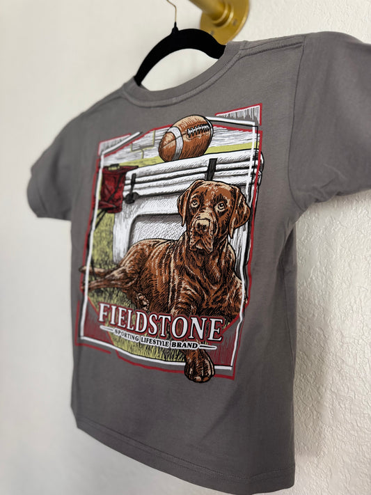 Kids Football Fieldstone T-shirt