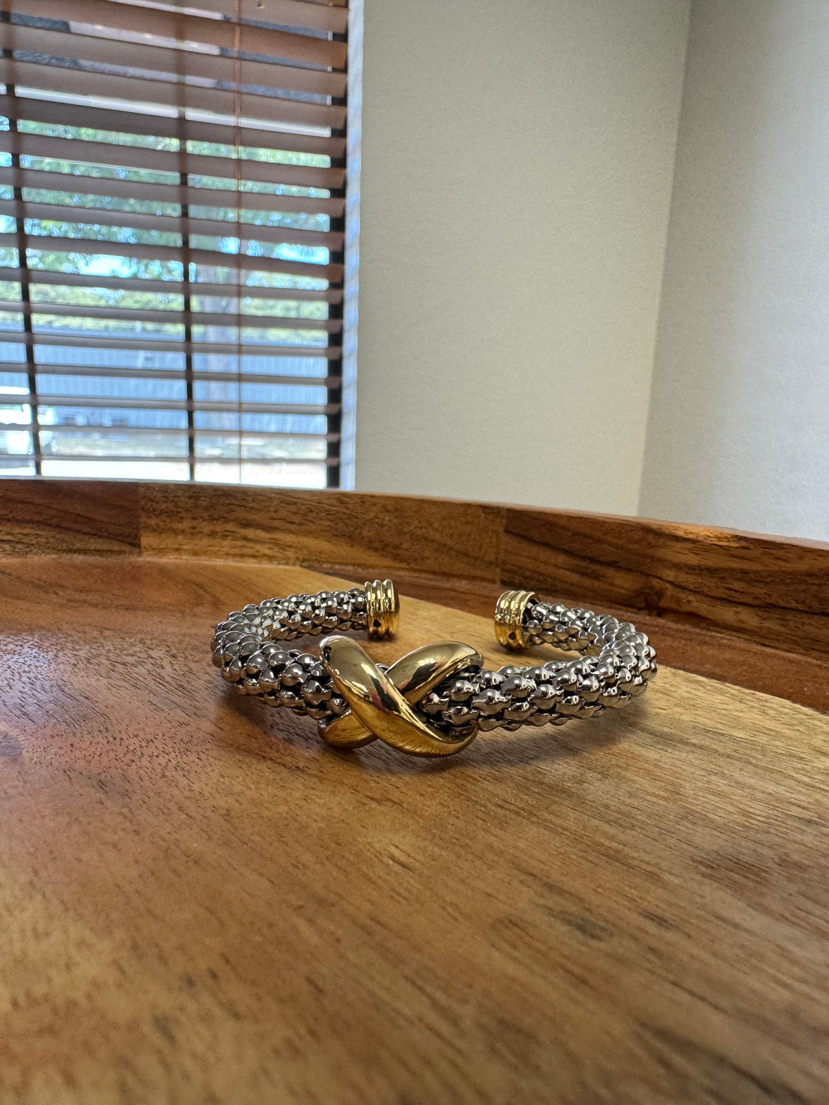 Cable X Bracelet