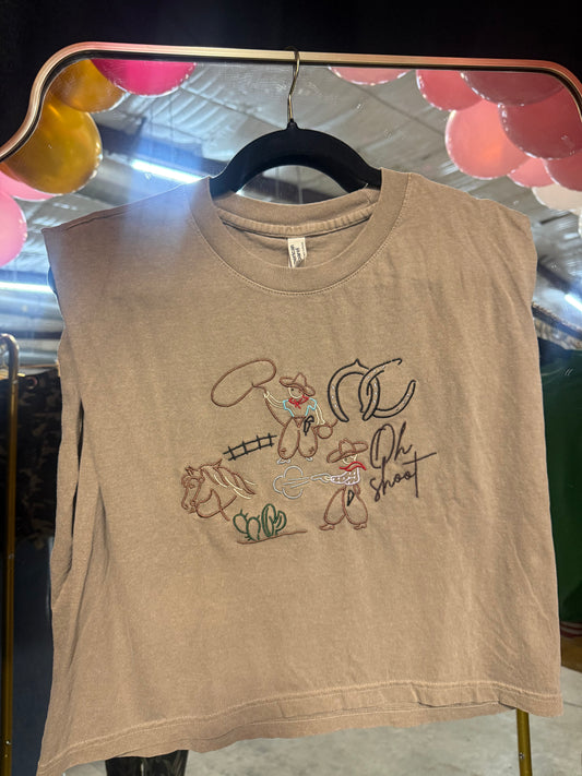 “Oh Shoot” Muscle Tank