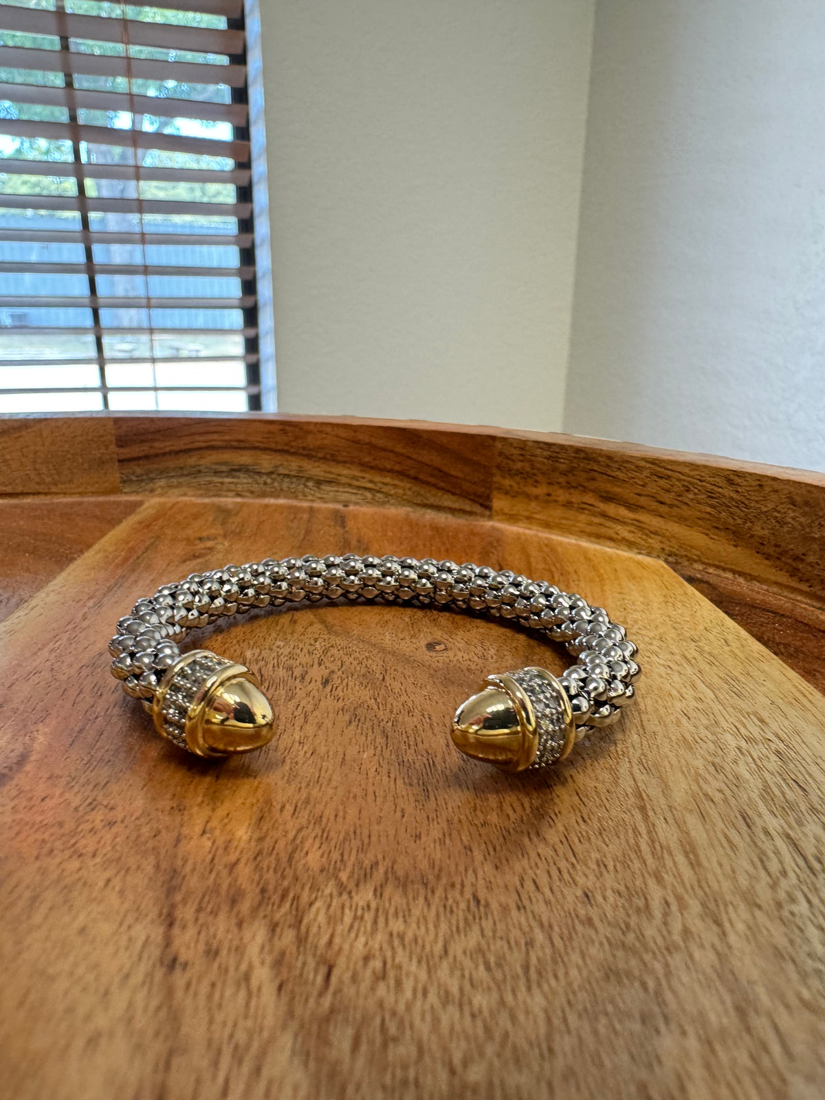 Cable Cuff Bracelet