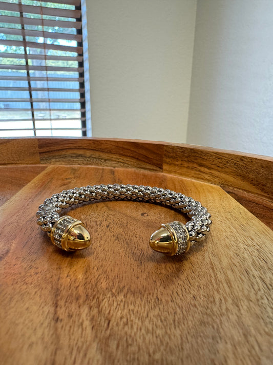 Cable Cuff Bracelet