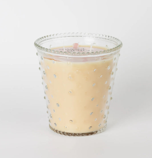 Sweet Grace Clear Polka Dot Candle