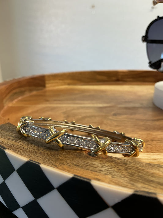 Diamond X Bracelet