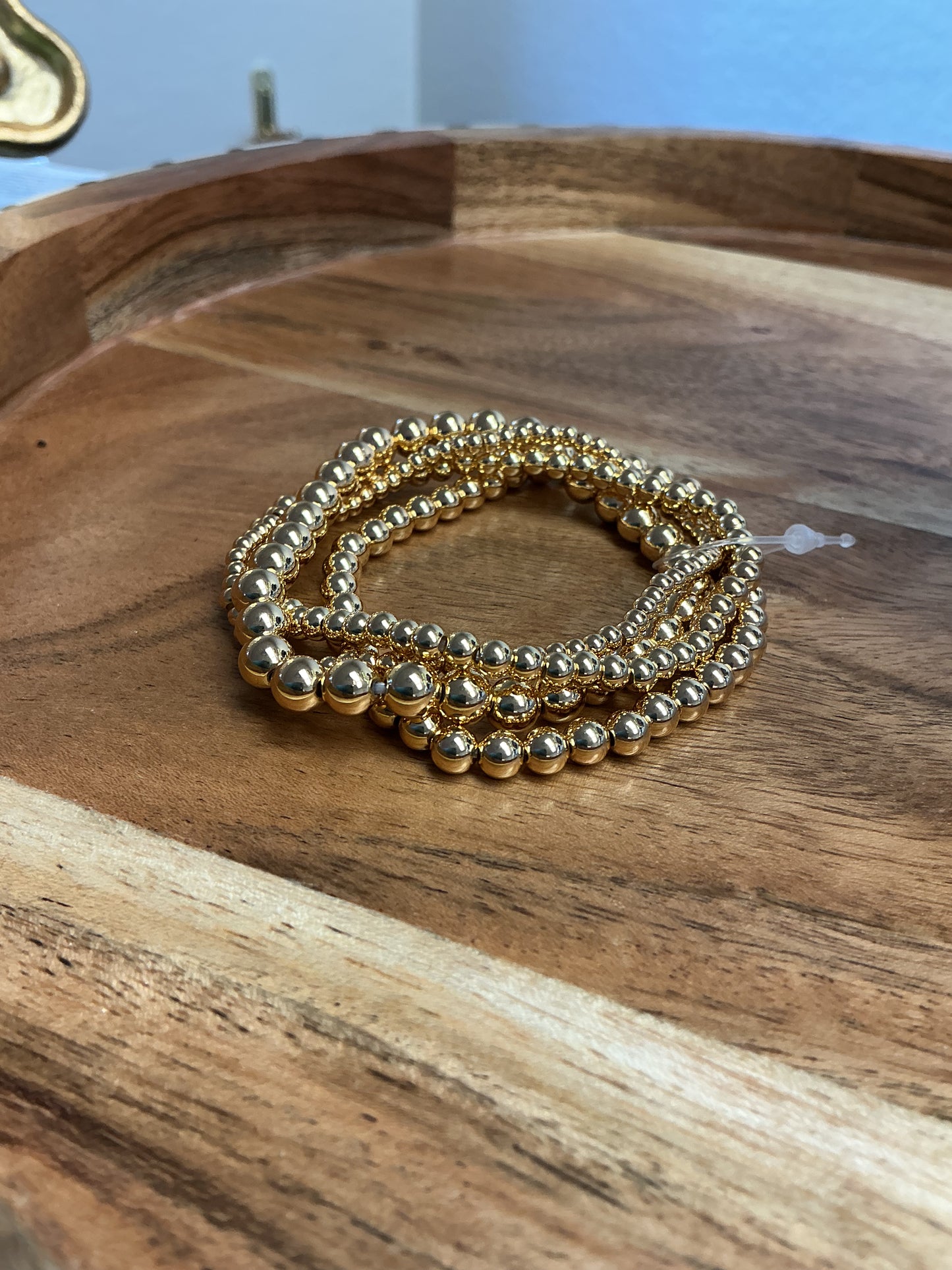 Gold Bead Stack