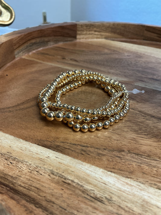 Gold Bead Stack