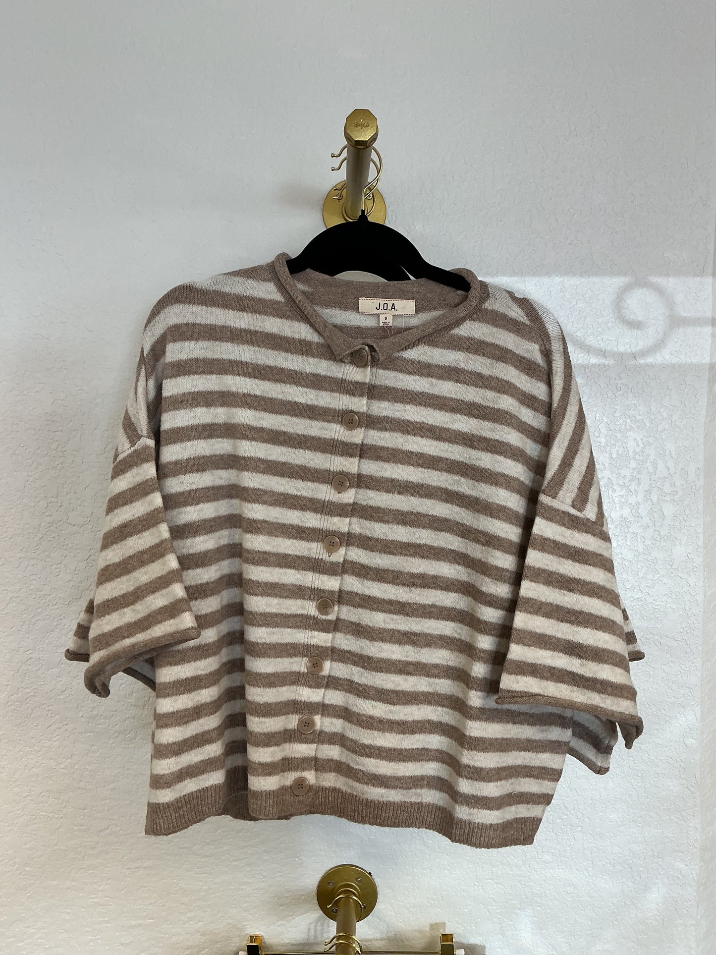 Stripe Button Down Top