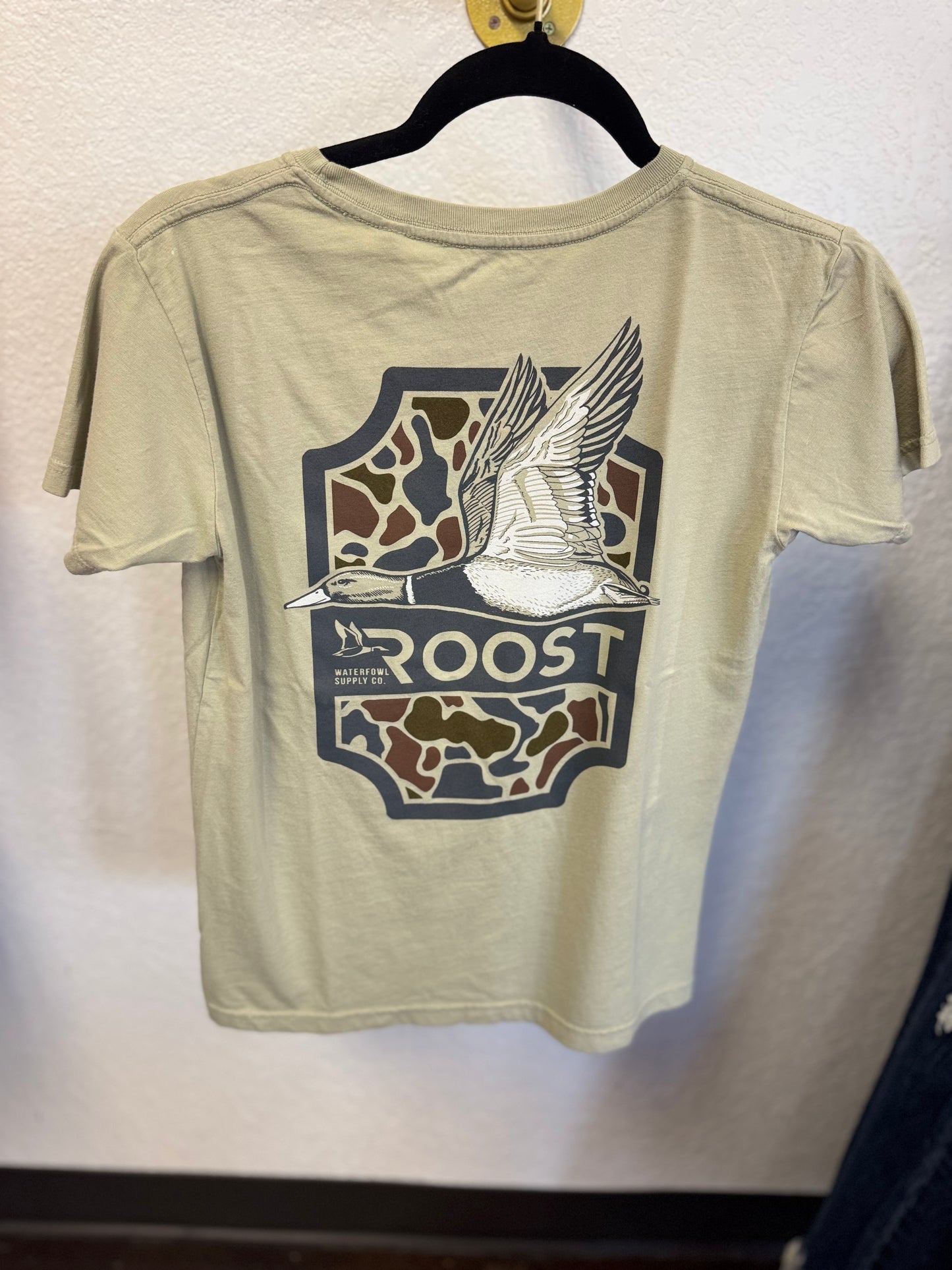 Short Sleeve Kids Camo Duck Tee