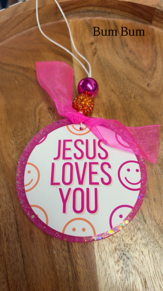"Jesus Loves You" Freshie