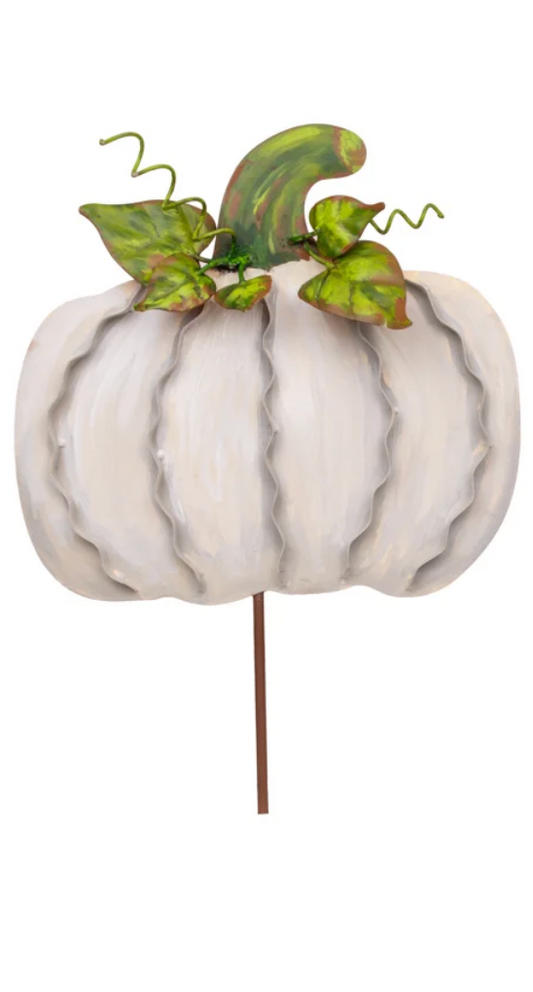 Cream Ribbon Pumpkin (small)