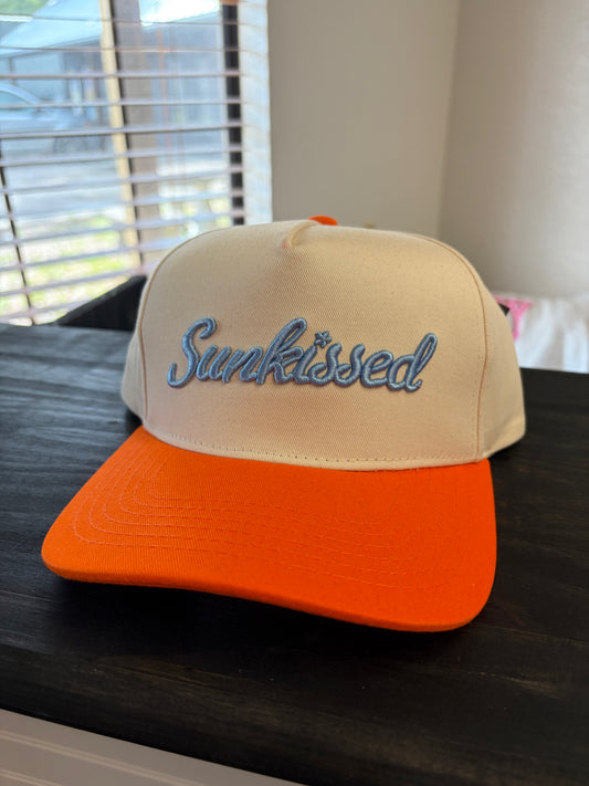 "Sunkissed" Orange Hat
